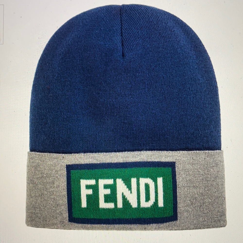 Fendi kids beanie hat